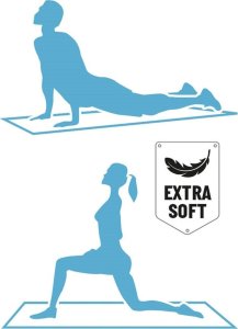 Zizo Umbro - Mata do fitness, yoga (niebieski) 4