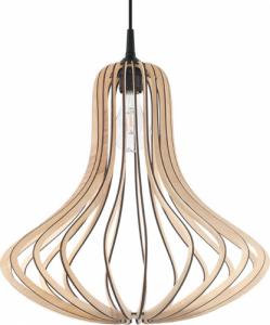 Lampa wisząca Selsey SELSEY Lampa wisząca Epella drewniana średnica 41 cm 1