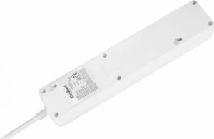 Listwa zasilająca Rebel Przedłużacz sieciowy Rebel 3 gniazda + 2 gniazda USB z wyłącznikiem - 1.5m 3