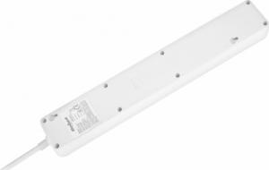 Listwa zasilająca Rebel Electro 5 gniazd 1.5 m biała (URZ3203-1,5) 4