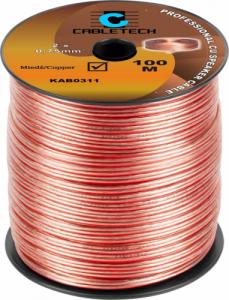 Przewód Cabletech Kabel głośnikowy 0,75mm 2