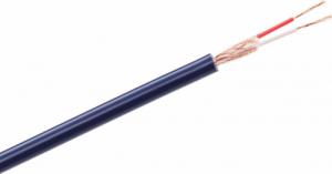 Przewód Azusa Kabel mikrofonowy stereo 6mm niebieski 2