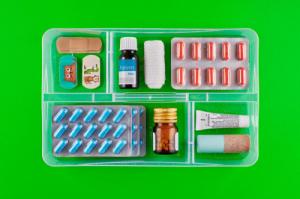 ORPLAST Apteczka Antibacterial First aid 6,5 handle + Insert 30x20 4