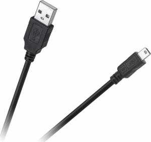 Kabel USB Cabletech USB-A - miniUSB 1.8 m Czarny (KPO4010-1.8) 1