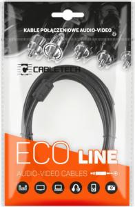 Kabel USB Cabletech USB-A - USB-A 1 m Czarny (KPO4012-1.0) 2