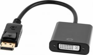 Adapter AV Cabletech DisplayPort - DVI-D czarny (KOM0981) 1