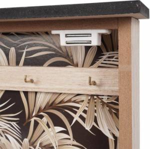 Vilde Szafka na klucze drewniana półka skrzynka zamykana na 6 kluczy 6