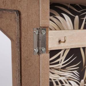 Vilde Szafka na klucze drewniana półka skrzynka zamykana na 6 kluczy 8