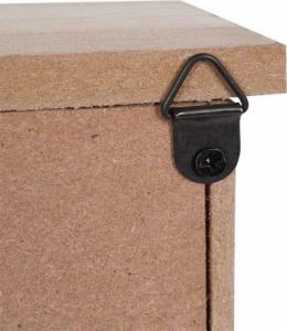 Vilde Szafka na klucze drewniana półka skrzynka zamykana na 6 kluczy 9