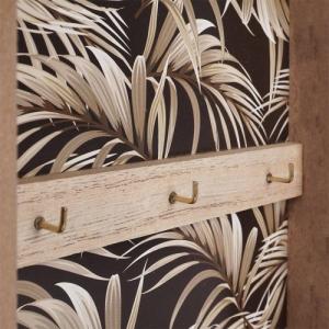 Vilde Szafka na klucze drewniana półka skrzynka zamykana na 6 kluczy 10