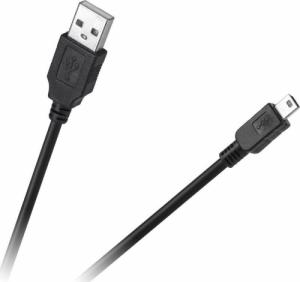 Kabel USB Cabletech USB-A - miniUSB Czarny (KPO3889-2) 1