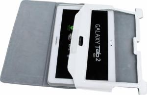 Etui na tablet Quer Etui białe dedykowane do Samsung Galaxy Tab P5100 (skóra naturalna) 2