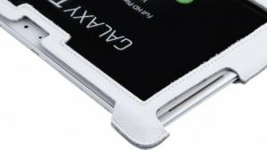 Etui na tablet Quer Etui białe dedykowane do Samsung Galaxy Tab P5100 (skóra naturalna) 5