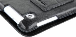 Etui na tablet Quer Etui czarne dedykowane do Samsung Galaxy Tab P3100 (skóra naturalna) 4