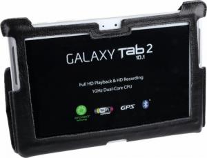 Etui na tablet Quer Etui czarne dedykowane do Samsung Galaxy Tab P5100 (skóra naturalna) 5