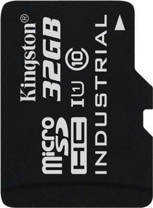 Karta Kingston Industrial MicroSDHC 32 GB Class 10 UHS-I/U1  (SDCIT/32GBSP) 1
