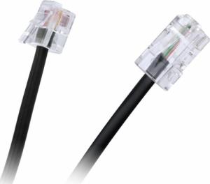 Kabel 8P4C - 6P4C, 3m, czarny 1