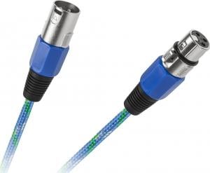 Kabel XLR - XLR 5m niebieski (KPO2754-5) 1