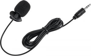 Mikrofon Azusa z klipem na kablu jack 3,5mm 2m 1