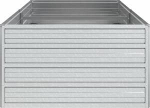 vidaXL Donica do podwyższonej rabaty, 160x80x45 cm, stal galwanizowana 5