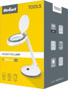 Lampka biurkowa Rebel Tools biała  (NAR0462-2) 2