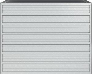 vidaXL Donica do podwyższonej rabaty, 100x40x77cm, stal galwanizowana 4