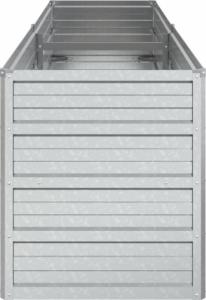 vidaXL Donica do podwyższonej rabaty, 160x40x45 cm, stal galwanizowana 5