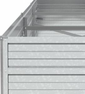 vidaXL Donica do podwyższonej rabaty, 240x80x45 cm, stal galwanizowana 6