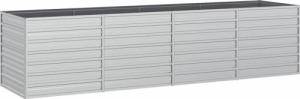 vidaXL Donica do podwyższonej rabaty, 320x80x77 cm, stal galwanizowana 2