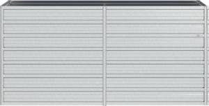 vidaXL Donica do podwyższonej rabaty 160x40x77cm, stal galwanizowana 4