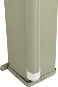 vidaXL Wysuwana markiza boczna na taras, 117 x 600 cm, szara 5