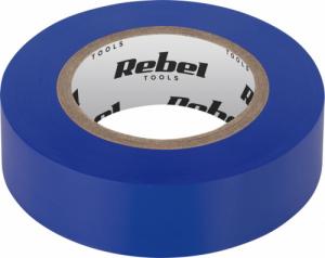 Rebel Taśma izolacyjna klejąca REBEL (0,13 mm x 19 mm x 10 yd) niebieska 1