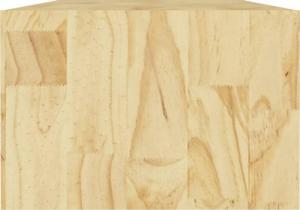 vidaXL Stolik kawowy, 110x50x34 cm, drewno sosnowe 7
