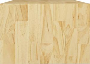 vidaXL Stolik kawowy, 75 x 50 x 33,5 cm, lite drewno sosnowe 7