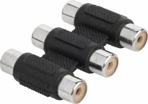 Cabletech Złącze 3 RCA gn - 3 RCA gn 1