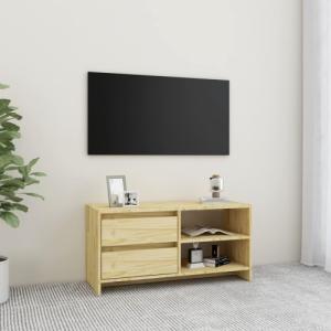 vidaXL Szafka pod TV, 80x31x39 cm, drewno sosnowe 1