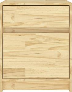 vidaXL Szafka nocna, 40x31x50 cm, lite drewno sosnowe 5