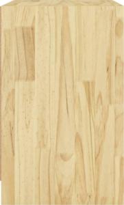 vidaXL Szafka nocna, 40x31x50 cm, lite drewno sosnowe 6