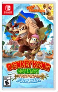 NINTENDO SWITCH GAME DONKEY KONG TROPICAL FREEZE 1