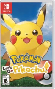 NINTENDO SWITCH GAME POKEMON LETS GO PIKACHU 1