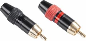 Wtyk RCA metalowy HD-290 1