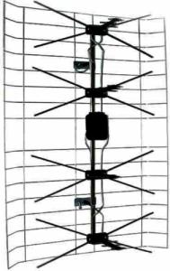 Antena RTV Tamiza Antena TV siatkowa biała-pusta 1