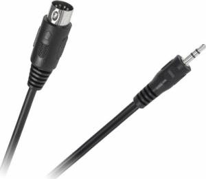 Kabel DIN - Jack 3.5mm 1.2m czarny (KPO2846-1,2) 1