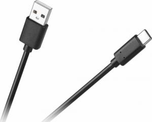 Kabel USB Cabletech USB-A - USB-C 3 m Czarny (KPO3859-3) 1