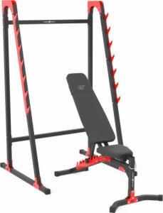 Marbo Sport Zestaw MH24 ławka regulowana + stojaki wielopoziomowe Marbo Sport 1