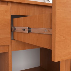 Fabryka Mebli Akord KOMODA K 140 cm 3 DRZWI 3 SZUFLADY OLCHA 4