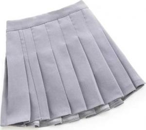 PRC Szara spódnica plisowana dla dziewczynki 130 1
