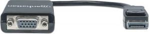 Adapter AV Manhattan DisplayPort - D-Sub (VGA) czarny (151962) 3