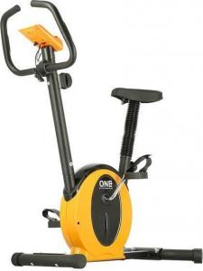 Rower stacjonarny One Fitness M8410 magnetyczny czarno-pomarańczowy 1