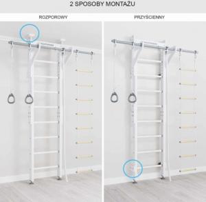 Romana Drabinka gimnastyczna Eco* 2 biała 16